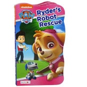 Wholesale - NICKELODEON PAW PATROL-PUPS SAVE RYDERS ROBOT 5X8 SHAPED BD BOOK C/P 48, UPC: 805219461686